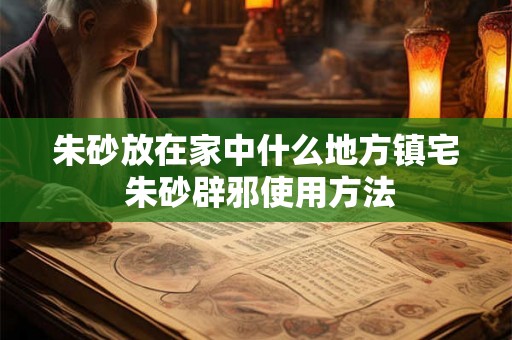 朱砂放在家中什么地方镇宅 朱砂辟邪使用方法 朱砂放在家中什么地方镇宅 朱砂辟邪使用方法