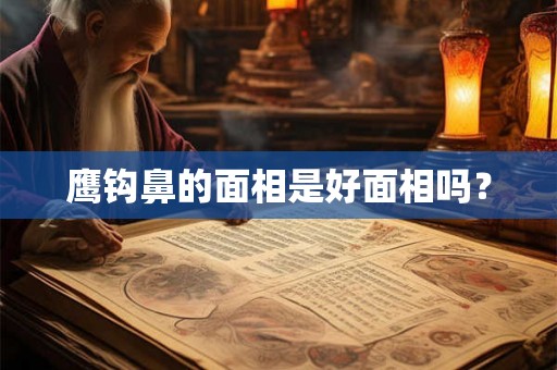 鹰钩鼻的面相是好面相吗？