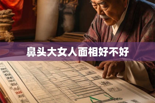 鼻头大女人面相好不好 鼻头大女人面相好不好