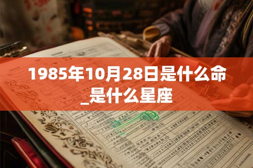 1985年10月28日是什么命_是什么星座 1985年10月28日是什么命_是什么星座