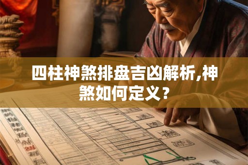 四柱神煞排盘吉凶解析,神煞如何定义？