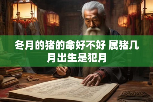 冬月的猪的命好不好 属猪几月出生是犯月