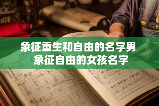 象征重生和自由的名字男  象征自由的女孩名字
