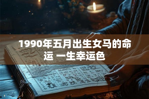 1990年五月出生女马的命运 一生幸运色