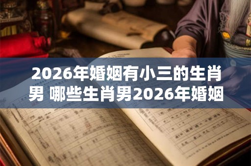 2026年婚姻有小三的生肖男 哪些生肖男2026年婚姻不顺