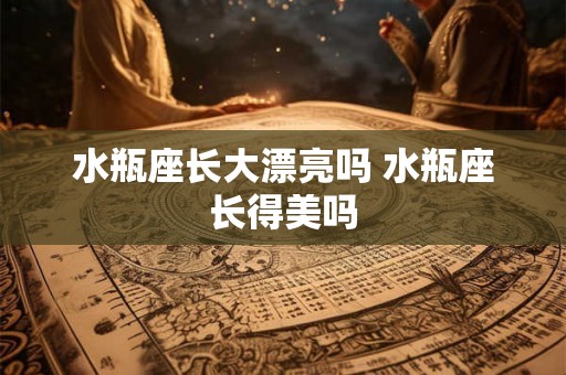水瓶座长大漂亮吗 水瓶座长得美吗 水瓶座长大漂亮吗 水瓶座长得美吗