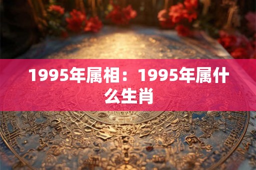 1995年属相：1995年属什么生肖