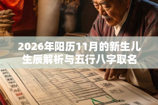 2026年阳历11月的新生儿生辰解析与五行八字取名