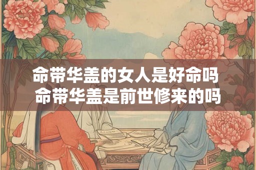 命带华盖的女人是好命吗 命带华盖是前世修来的吗