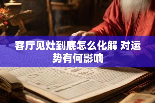 客厅见灶到底怎么化解 对运势有何影响 客厅见灶到底怎么化解 对运势有何影响