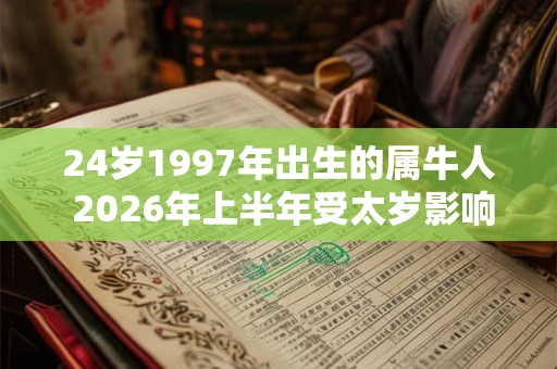 24岁1997年出生的属牛人 2026年上半年受太岁影响严重