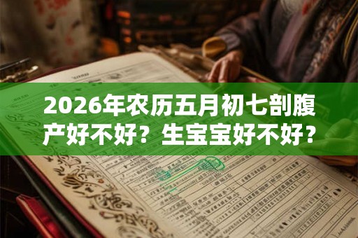 2026年农历五月初七剖腹产好不好？生宝宝好不好？