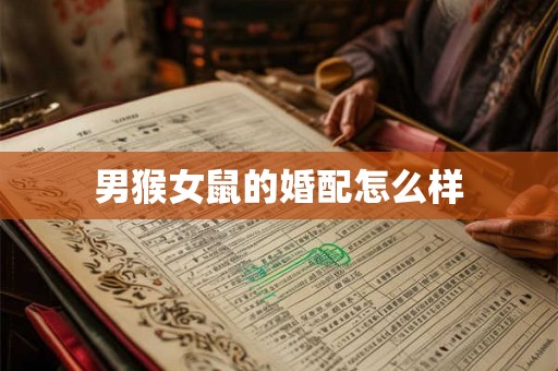 男猴女鼠的婚配怎么样