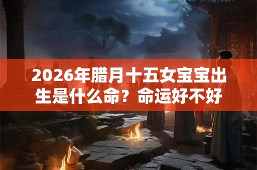2026年腊月十五女宝宝出生是什么命？命运好不好