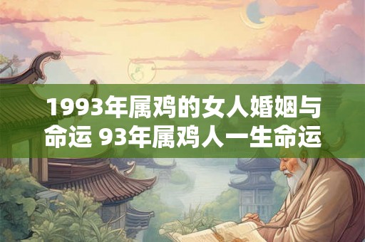 1993年属鸡的女人婚姻与命运 93年属鸡人一生命运