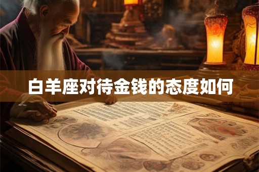 白羊座对待金钱的态度如何
