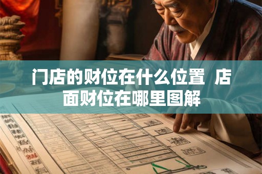 门店的财位在什么位置 店面财位在哪里图解 门店的财位在什么位置 店面财位在哪里图解