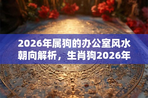 2026年属狗的办公室风水朝向解析，生肖狗2026年办公室风水布局