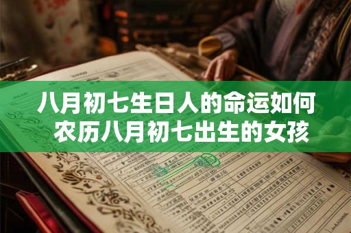 八月初七生日人的命运如何  农历八月初七出生的女孩命运