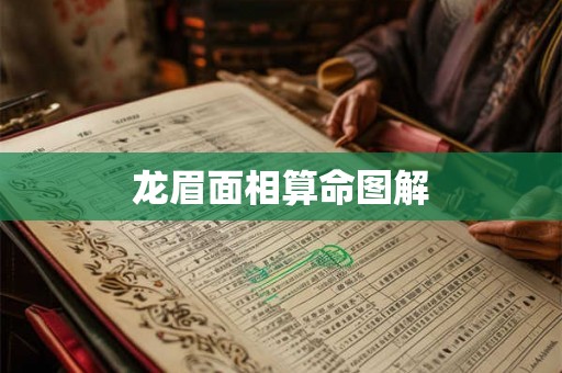 龙眉面相算命图解
