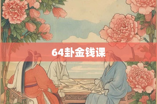 64卦金钱课