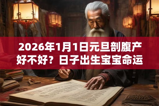 2026年1月1日元旦剖腹产好不好？日子出生宝宝命运？
