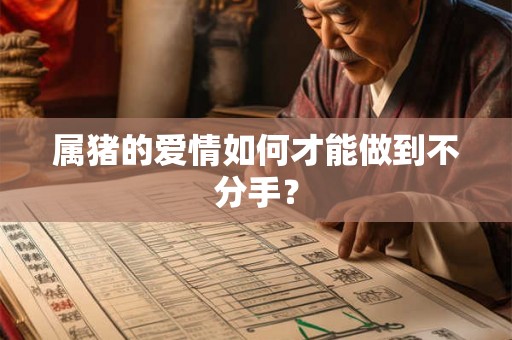 属猪的爱情如何才能做到不分手？