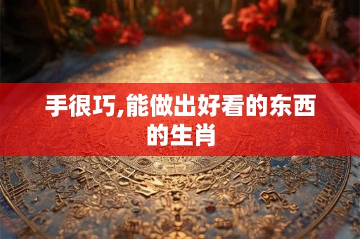 手很巧,能做出好看的东西的生肖