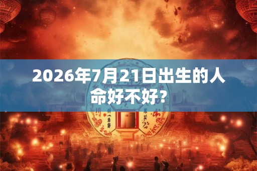 2026年7月21日出生的人命好不好？