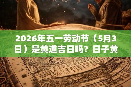 2026年五一劳动节（5月3日）是黄道吉日吗？日子黄历如何？