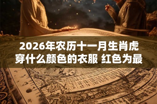 2026年农历十一月生肖虎穿什么颜色的衣服 红色为最佳