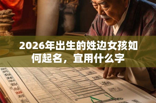 2026年出生的姓边女孩如何起名，宜用什么字