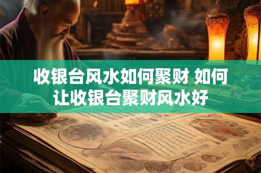 收银台风水如何聚财 如何让收银台聚财风水好