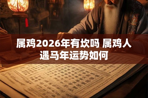 属鸡2026年有坎吗 属鸡人遇马年运势如何 属鸡2026年有坎吗 属鸡人遇马年运势如何