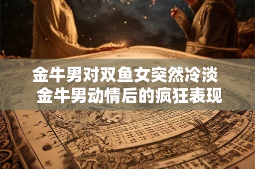 金牛男对双鱼女突然冷淡  金牛男动情后的疯狂表现