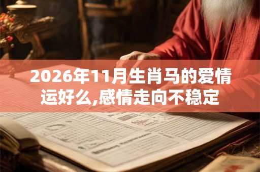 2026年11月生肖马的爱情运好么,感情走向不稳定 2026年11月生肖马的爱情运好么,感情走向不稳定