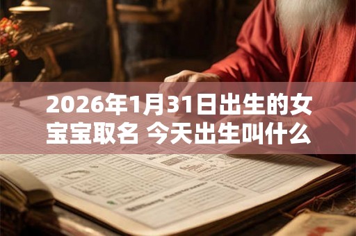 2026年1月31日出生的女宝宝取名 今天出生叫什么名字好