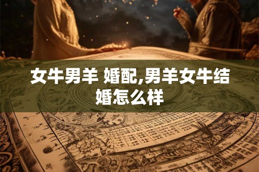 女牛男羊 婚配,男羊女牛结婚怎么样