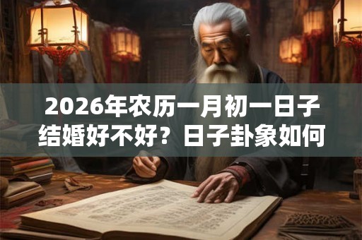 2026年农历一月初一日子结婚好不好？日子卦象如何？