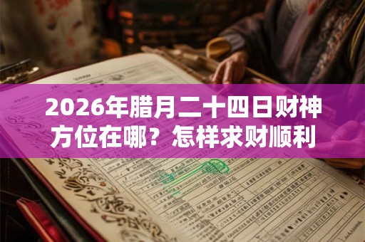 2026年腊月二十四日财神方位在哪？怎样求财顺利