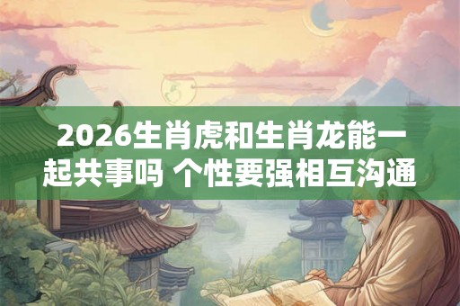 2026生肖虎和生肖龙能一起共事吗 个性要强相互沟通