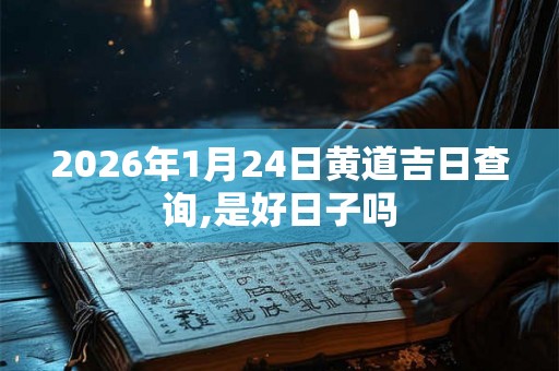 2026年1月24日黄道吉日查询,是好日子吗