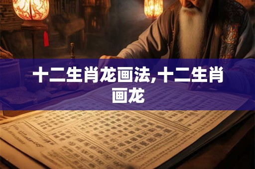 十二生肖龙画法,十二生肖画龙 十二生肖龙画法,十二生肖画龙