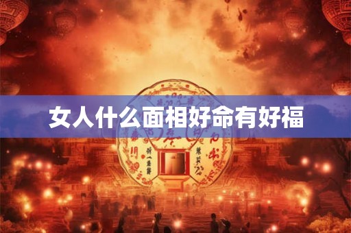 女人什么面相好命有好福 女人什么面相好命有好福