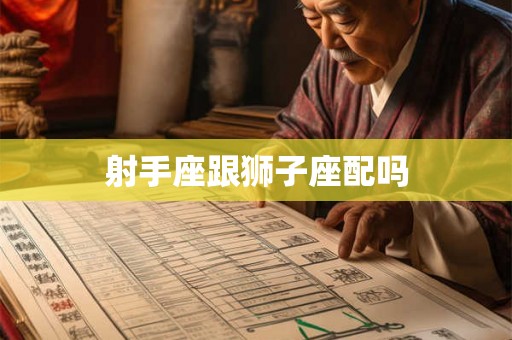 射手座跟狮子座配吗