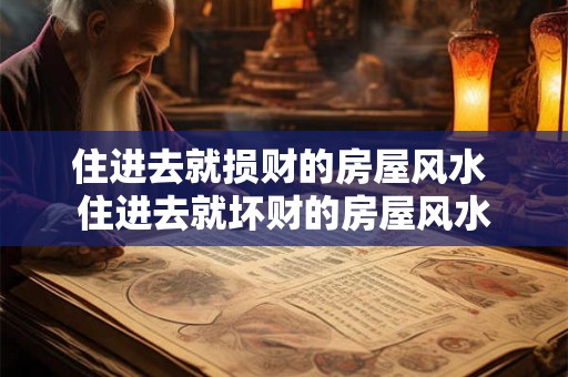 住进去就损财的房屋风水 住进去就坏财的房屋风水