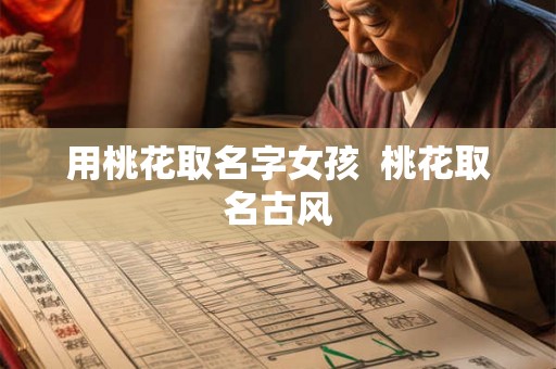 用桃花取名字女孩 桃花取名古风 用桃花取名字女孩 桃花取名古风