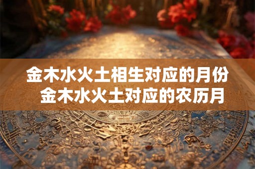 金木水火土相生对应的月份  金木水火土对应的农历月份