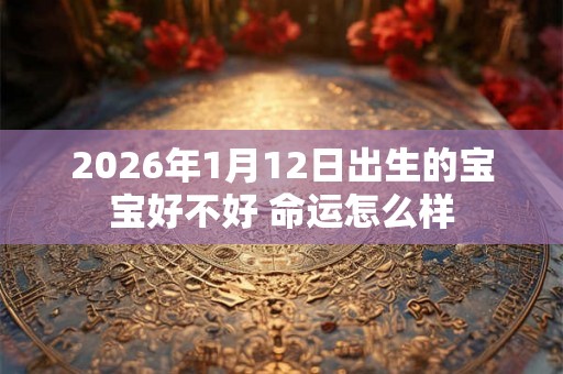 2026年1月12日出生的宝宝好不好 命运怎么样