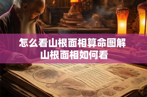 怎么看山根面相算命图解 山根面相如何看